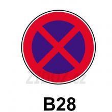 B28 - Zákaz zastavení