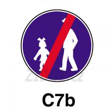 C07b - Konec stezky pro chodce
