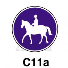 C11a - Stezka pro jezdce na zvířeti
