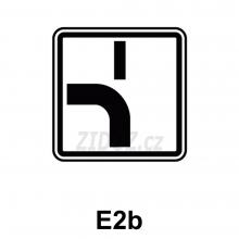 E02b - Tvar křižovatky