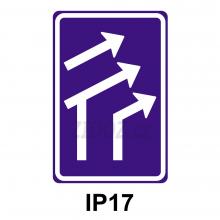 IP17 - Uspořádání jízdních pruhů