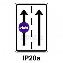 IP20a - Vyhrazený jízdní pruh