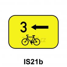 IS21b - Směrová tabulka pro cyklisty