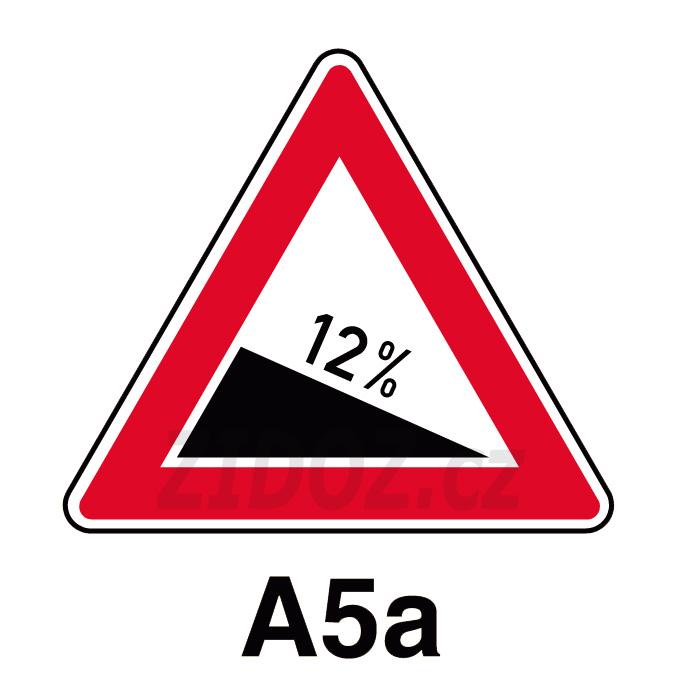 A05a - Nebezpečné klesání