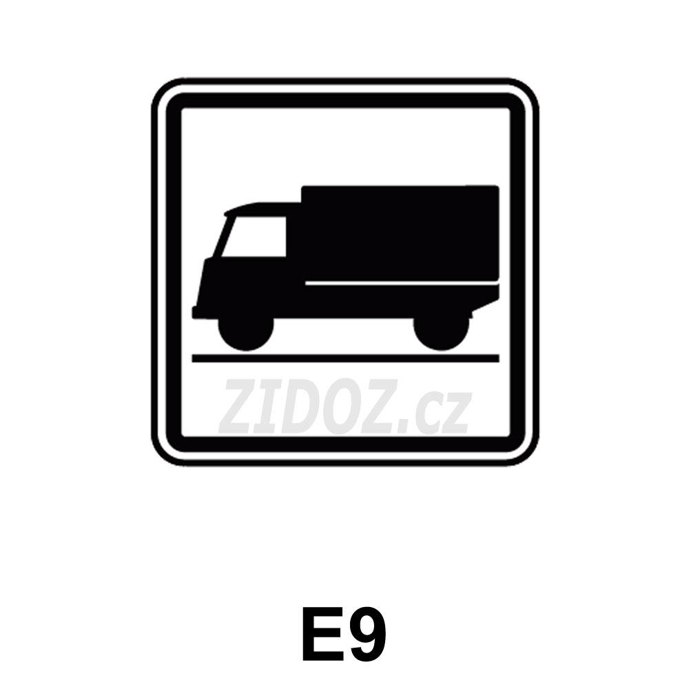 E09 - Druh vozidla