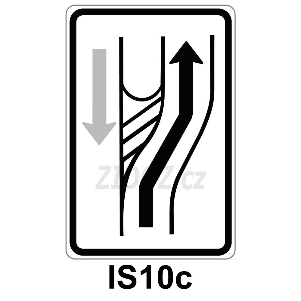 IS10c - Návěst změny směru jízdy