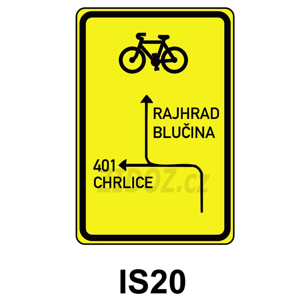 IS20 - Návěst před křižovatkou pro cyklisty